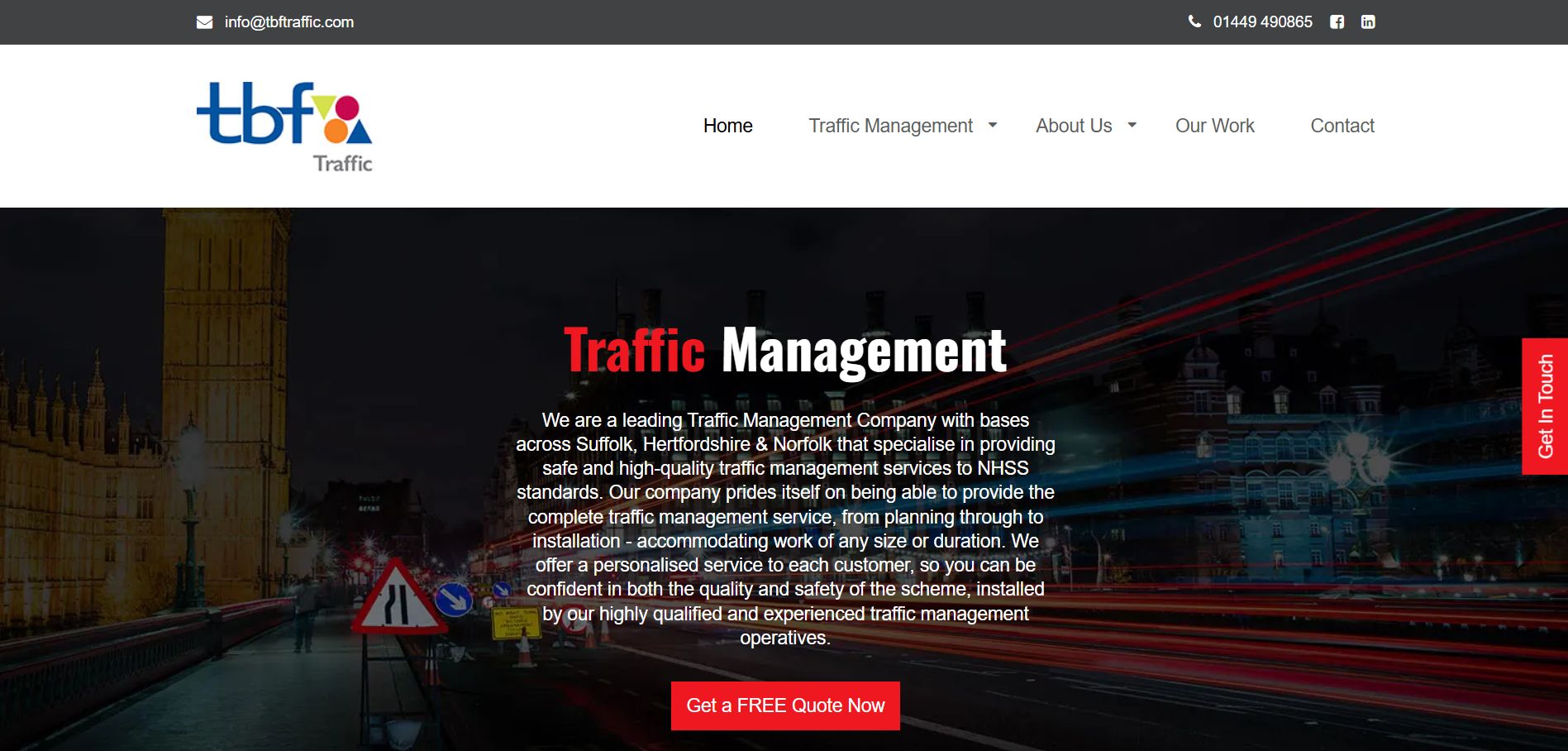 TBF Traffic Management