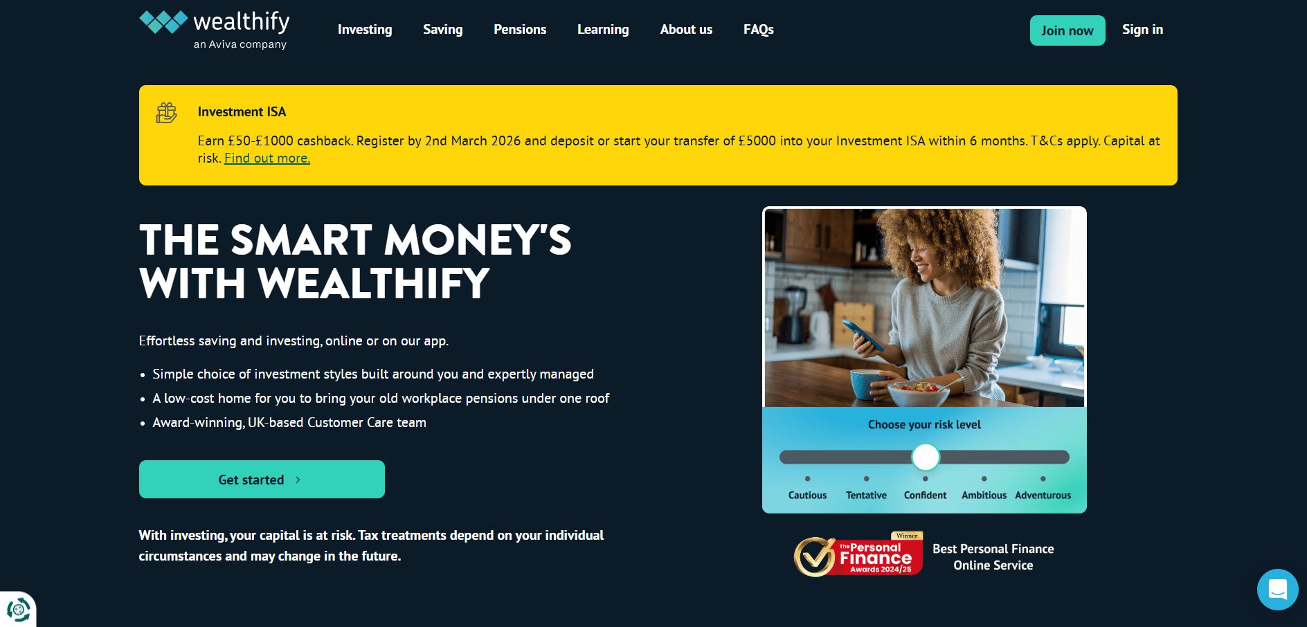 Wealthify (Ethical Portfolios)